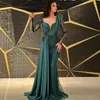 Vestidos de festa serene colina verde sereia misos vestidos noturnos 2024 Luxo elegante cetim para mulheres CLA71860