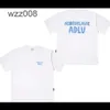 T-shirt de grife adlv de mangas curtas Doll Face Boys and Girls Collection impresso Camiseta de algodão puro de algodão respirável