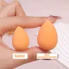 Makeup Tools 4-24 Mini Beauty Egg Makeup Puff Soft Foundation Sponge Powder Puff Dry and Wet Use Sponge Beauty Tool Water Drop Shape D240510