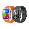 Nieuwe K63 Bluetooth-oproep 1.96-inch AMOLED HD-scherm Weermuziek Hartslag Multi Sport Smart Watch