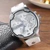 Нарученные часы Двойное время показывают высококачественные спортивные часы для мужчин Cagarny Brand Brand Business Начатые часы Relogio Masculino Relojes Hombre