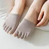 Femmes chaussettes d'été court mi-palmier couleur Colon Coton Foot Care