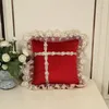 Chair Covers Throw Pillow Lace Edge Creative Cushion Headrest Back Car Office