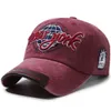 New York Embroidered Baseball Hat Sticker Water Wash Sunshade Duck Tongue Soft Top Tide