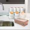 Kitchen Storage 3 Pcs Drain Chopsticks Box Flatware Organizer Cutlery Trays Tableware Case Utensil Containers Spoon