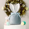 Großhandelstasche Süßigkeiten Dekoration Kordelstring Geschenk Eimer Veet Bunny Osterkorb