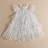 Mädchen Kleider Mädchen Kleid koreanische Version süße Prinzessin Blume Kinderkleidung