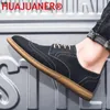 Casual schoenen mannen Oxfords Leather Fashion Sneakers Leisure Walk Shoe voor man Brogue Office Male Business Formal