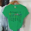 God Says You Are Unique Print T Shirt Women Gospel Music Fashion Streetwear Tops Vintage Religion Faith Christian Tees Tshirt 240510