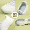Chaussures décontractées Sneaker pour femmes printemps / été 2024 Tenis respirant en cuir imperméable spécial