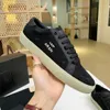 2024 Court Classic SL/06 Embroidered Sneakers Canvas Leather Designer Luxury Men Women Flat Casual Shoes Low Top Trainer Outwear Dress Shoe