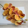 Fleurs décoratives 10pcs / lot !!!En gros 3d Real Touch Orchidées de papillon artificiel Latex Moth Orchid Wedding Phalaenopsis