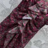 Fritidsklänning Fashion Designer Runway Dress Polo Shirt Women's Tank Top Single Breasted Flower Print Floral Decoration kortärmad klänning 5531