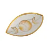 Figurki dekoracyjne Diabelski oko eliptyczny ceramiczny styl tacki zabawny nieregularny owoc kawiarnia Kawiarnia