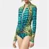 2024 Designer high-end sexy mode casual dames jumpsuit temperament print slijtage, maat s-l