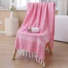 Towel Drop Cotton Bath Turkish With Tassel Soft Adult Unisex Household Beach Large Absorbent Picnic Mat