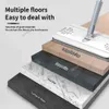 Handvrije vlakke vloer dweil en emmer ingesteld voor professioneel huisreinigingssysteem met wasbare microfiber pads Hardwood 240510