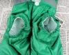 Dog Apparel Green Raincoat One-Piece Waterproof Rainboot Clothes For Small Dogs Yorkie Costume Puppy Jumpsuit Pet Raining Coat