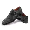 Chaussures décontractées Weitasi Thaïlande Pearl Fish Leather Male Business Men de loisirs