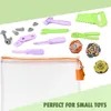 Storage Bags Toy & Organization Mesh Set Of 15 Fits To Playroom Game Pieces Sets Small Toys Dolls