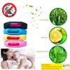 factory price 500pcs anti mosquito pest insect wristband silicone repellent repeller wrist band bracelet protection nontoxic safe ZZ