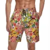 Shorts maschile maschi a bordo sevilla floreali di nuoto casual Trunks BOTANICI BETTURICA QUALITÀ SPORT SPECIA DI OVERSIZE PACCHI