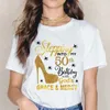 T-shirts masculins 50 fabuleux 50 ans 50e anniversaire Diamond Crown chaussures T-shirt graphique t tops femme t-shirts cadeau pour la fête des mères T240510