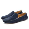 Suede Leather Man Loafers Luxury Casual Shoes For Men Boat Handmade Slipon Driving Man Moccasins Zapatos 240509