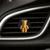 その他のインテリアアクセサリーColorf Little Bear Cartoon車エアベントクリップクリップクリップクリップコンディショナーオフィス用ホームドロップDE OTFJC