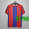 Soccer Jersey Finals 96 97 98 99 08 09 10 11 12 15 18 19 Ronaldinho Rivaldo Iniesta Maillot de Foot Ibrahimovic Eto'o Kluivert Ronaldo Xavi Henry Messis