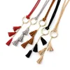 Ceintures Fashion Femmes Couleur solide Tassel Tassel 2024 Boho Girls Tricot à corde fine