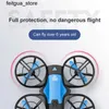 Drones New V8 Mini Drone 4K Camera Professional HD Wide angle Camera WiFi FPV Four Helicopter Hauteur Rétention du drone Helicopter Toy S24513