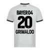 2023 2024 Home Away Bayer 04 Leverkusen Fan Player Versionhofmann Grimaldo Frimpong Men Kid Football Kit Wirtz 3 ° Soccer Jersey Boniface Shirt Equipment