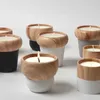 5pcs Candles 1pcs Ceramics Handle Jars для свечей