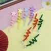 5pcs Bougies Colored Fil Rotating Circle Coucle de joyeux anniversaire Cake Decoration Cougies Party Supplies Party Bougies