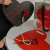 Borsetto regalo borsetta per imballaggio imballaggio bouquet a forma di bouquet sacchi di San Valentino