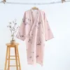 Home Clothing Bathrobes For Women's Long Robe Pajama Set Cotton Woman Pajamas Para Dama Nuisette Sexy Femme Batas De Dormir Mujer