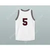 Sonderanwendung eines beliebigen Namens eines Teams Hakim 5 Wolves High School Basketball Trikot Alle genähte Größe S-6xl Top-Qualität