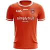 Jogging 2023gaa Ireland Kekri Kivermara Home Away Away Short Manguela Camisa de Treinamento de Jersey de Olive