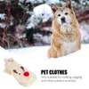 Pulls pour chiens Prilleurs de Noël Vêtements Elk Costume Costume Puppy Knitwear Winter Warm for (