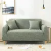 Stoelbedekkingen Solid Color All Seasons Fabric Sofa Cover Universal All-Inclusive Single Double Three Three Seats Elastic