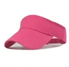 New Polyester Hollow Cap Beach Sun Hats Sport Hohlkappen Outdoor Outing Hats Fite Frauen Sport Hat Hut Snapbacks Y025