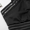 Damenbadebekleidung abnehmbare Brustpolster Badeanzug Stylish Mesh Spleißen Monokini mit hoher Taillenhalfernhalter für Strandkleidung