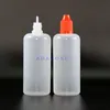 100 ml 100 st/parti LDPE -plastdropparflaskor med barnsäker säkerhetspaket Tips Squeezable Long Nipple VPOGC HODFB