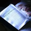 Masa lambaları düz plaka led kitap ışık okuma gece taşınabilir seyahat yurt masası lambası göz koruma beyaz