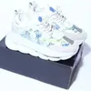 2024 Designer Italy Casual Running Shoes Top Quality Chain Reaction Wild Jewels Chain Link Trainer Casual Shoes Sneakers 36-45 D5 D5 D5 D5