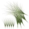 Декоративные цветы 10 шт -моделируют травяные фальшивые растения для домашних горшечных растений.