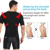 Men's Body Shapers Mens Compression Shirt Undershirt Slimming Tank Top Workout Vest Abs Abdomen Slim Shaper