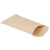 Sacs de rangement 100pcs / Set Kraft Paper Seed Protective Enveloppe Mini enveloppes Paquets Garden Home for Tool