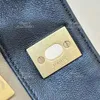 Gold Ball Crossbody Bag Designer Bag 1: 1 Toppkvalitet 19cm äkta läder axelväska lyxhandväska med låda C456